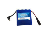 USB DC Konektörü 18650 Lityum İyon Pil Paketi 1S8P 3.7V 17.6Ah